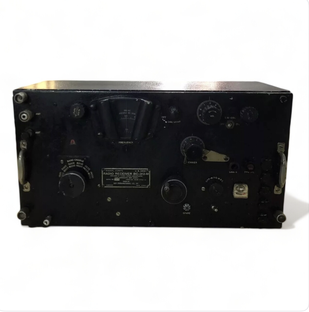 Antica Radio Militare US Army BC 312 M Epoca Seconda Guerra Mondiale WW2 Raro